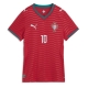 Billige Fotballdrakt Portugal Bernardo Silva #10 Replika Hjemmedrakt Dame VM 2026 Kortermet Billige Fotballdrakt Portugal Bernardo Silva #10 Replika Hjemmedrakt Dame VM 2026 Kortermet